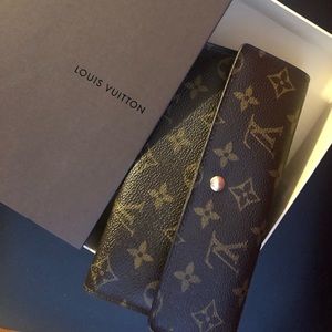 (SOLD) Louis Vuitton Flap Wallet (rarely used)